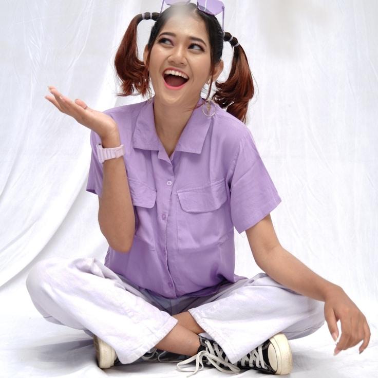 Portrait of Noor, group coordinator and fusion cooking expert